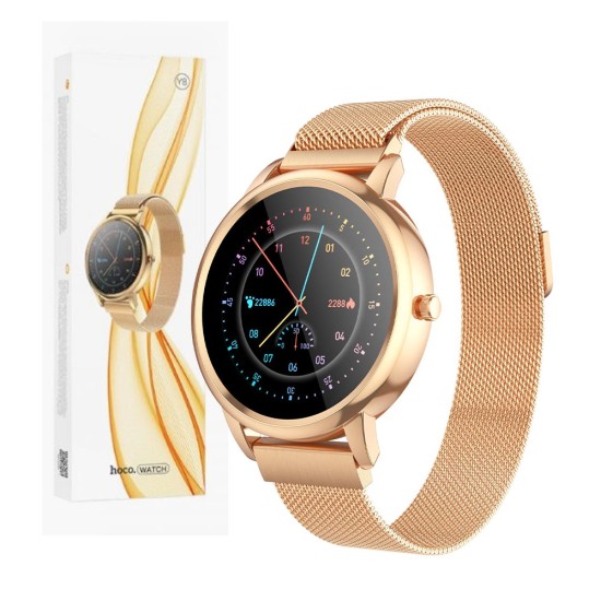 Hoco Smartwatch Y8 1.09" Rose Gold